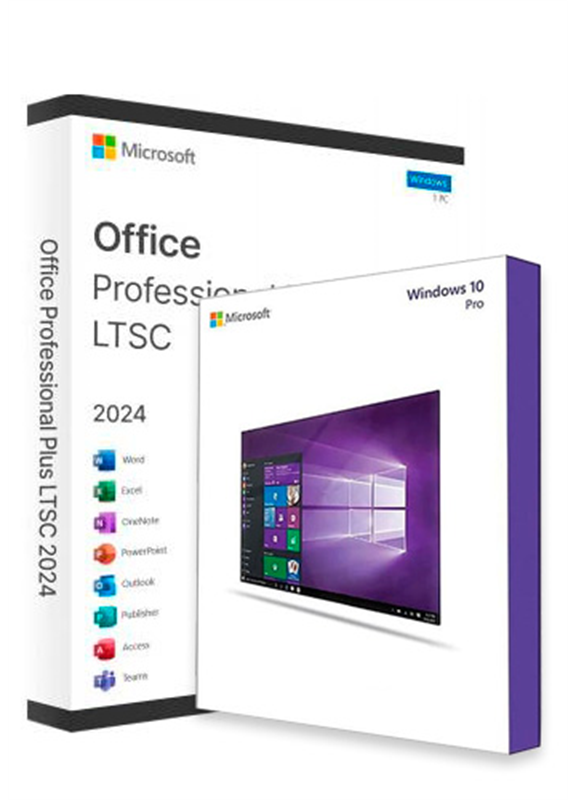 Windows 10 Pro + Office 2024